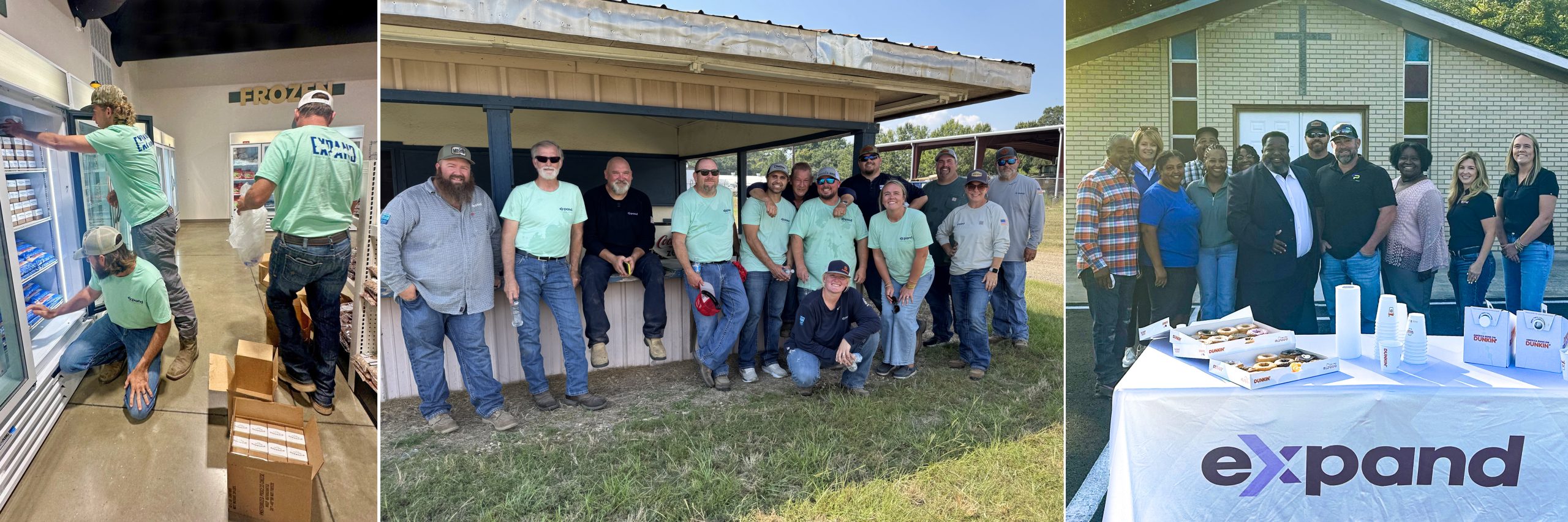 First Anniversary Volunteer Events in Haynesville