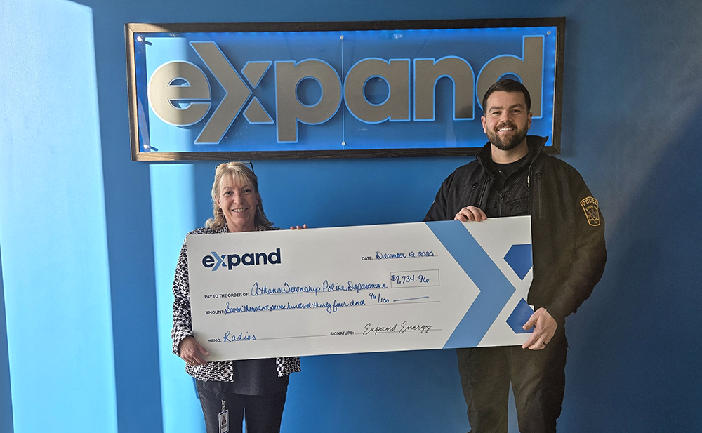 Athens Township Police Department 2025 Donation