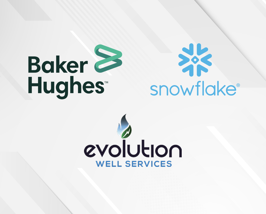 Partnerships with Baker Hughes, Snowflake and Evolution Well Services