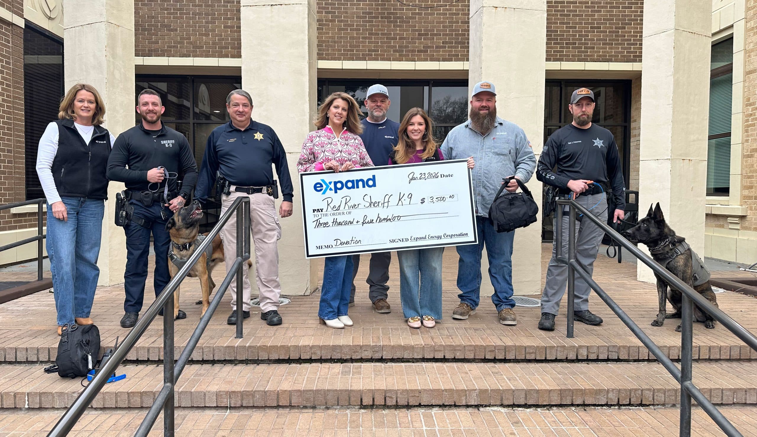 Red River Sheriff Donation
