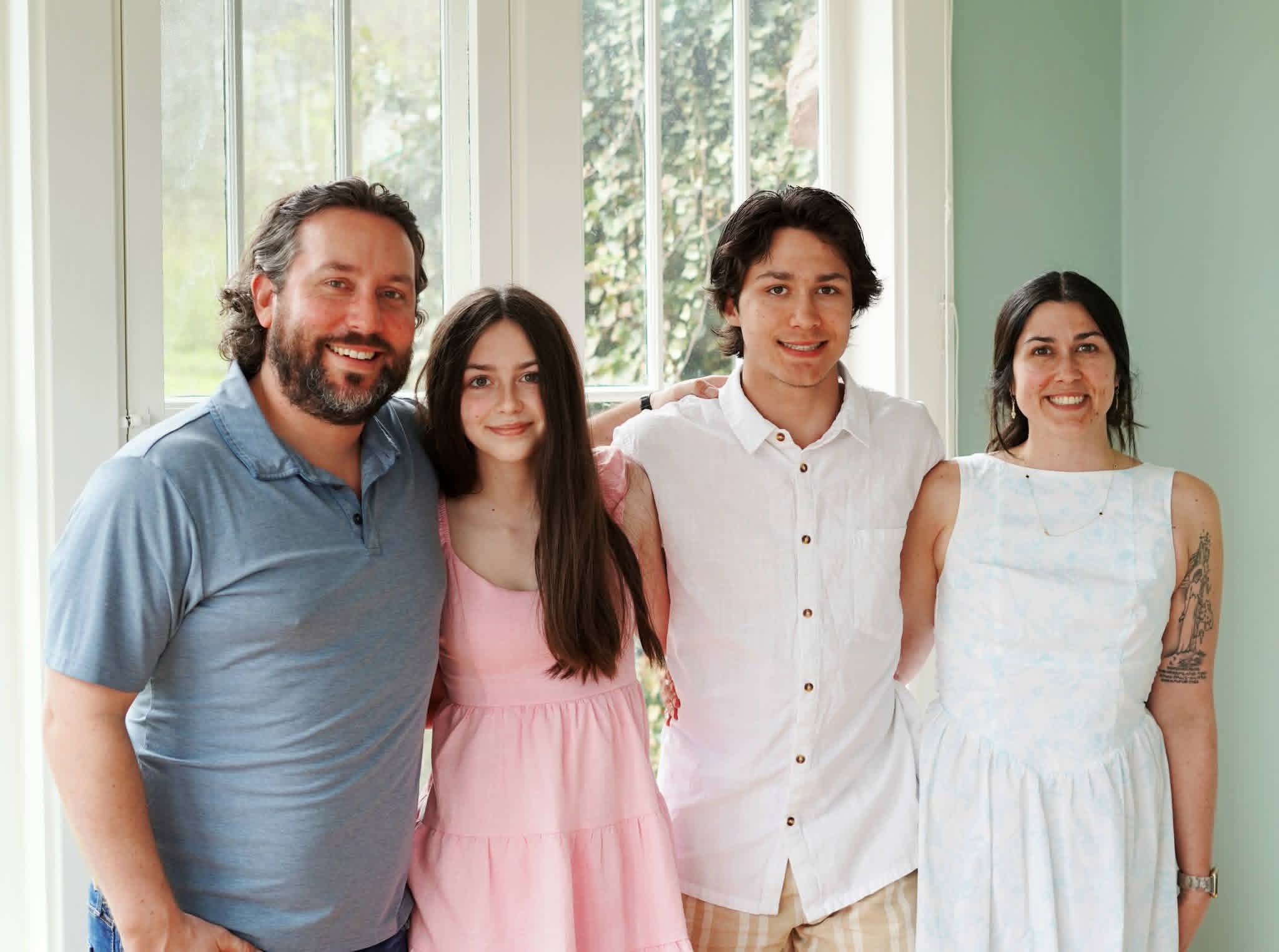 Seth Caputo and family